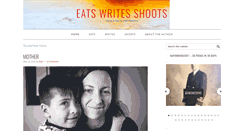 Desktop Screenshot of eatswritesshoots.com